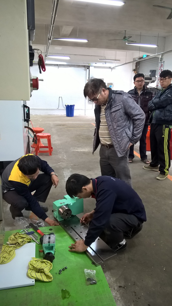 20160325 業師協同教學 vs 四軸加工機