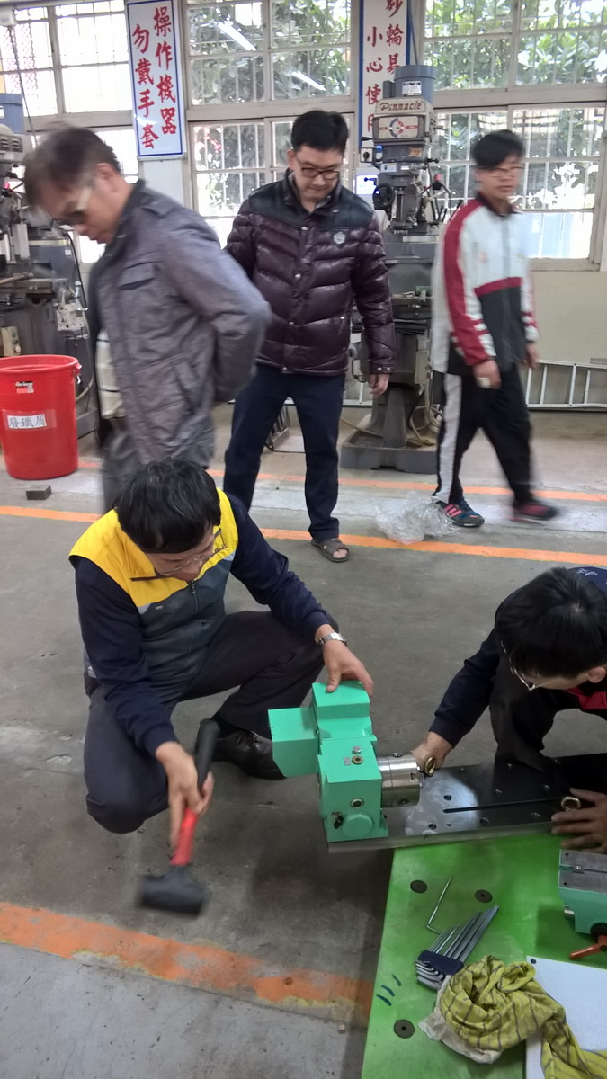20160325 業師協同教學 vs 四軸加工機