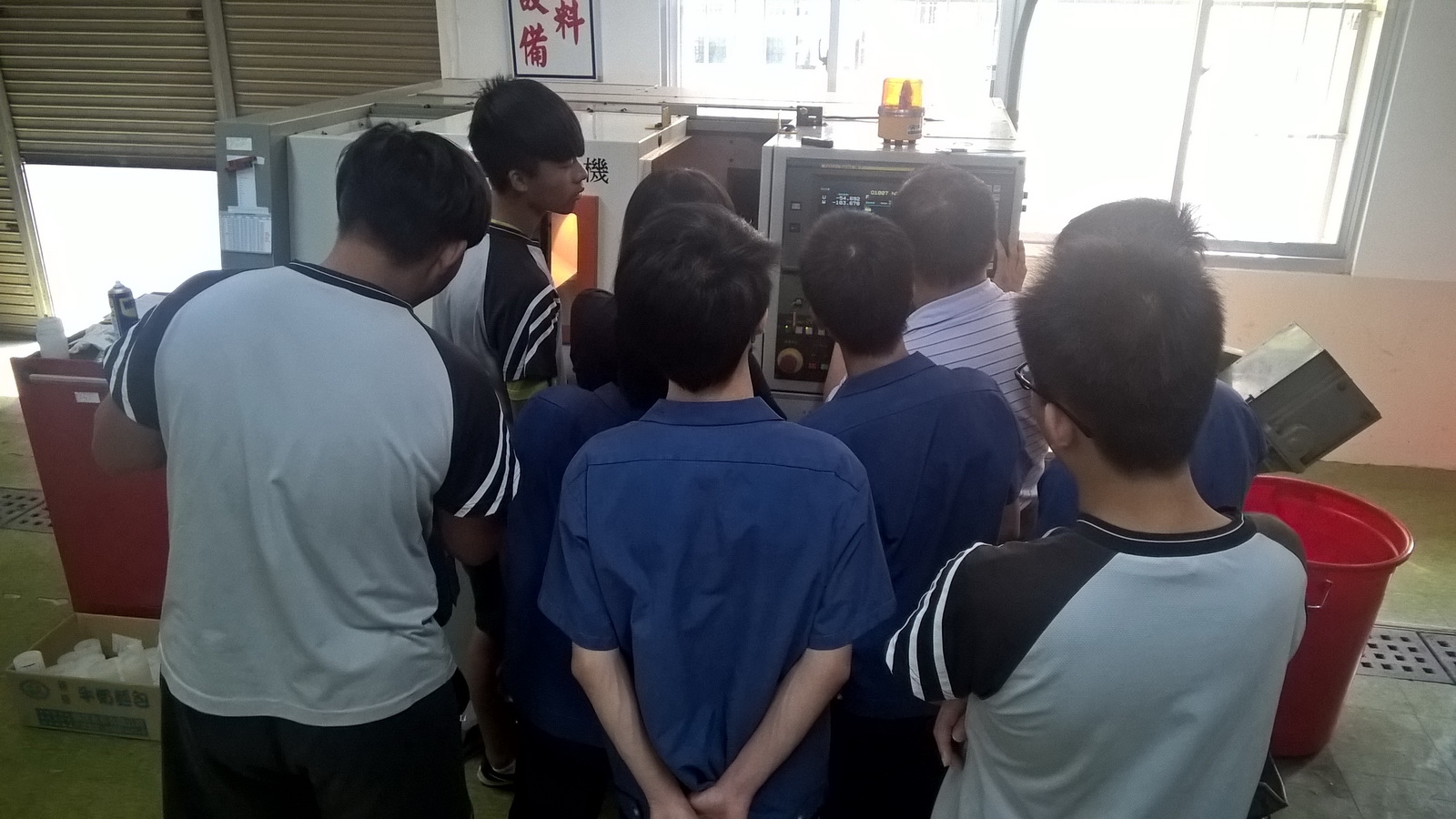 20171026 業師協同教學~CNC車床 郭裕敏 老師-李晉陞 老師