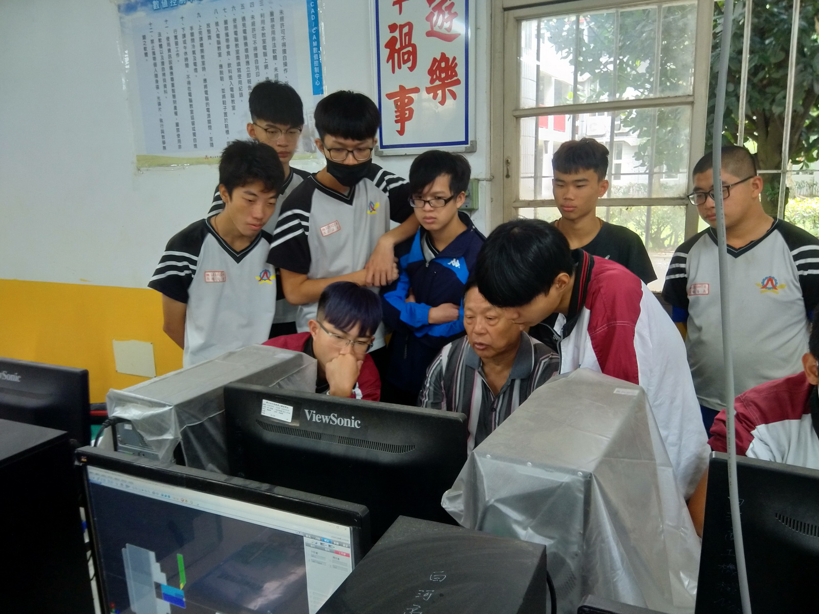 20181012 專業人士郭裕敏老師~CNC車床授課