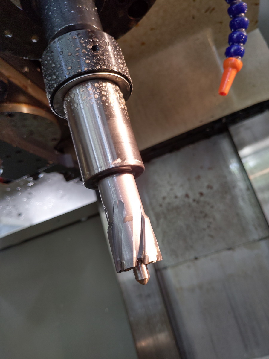 20191115 CNC 銑床-第四軸工件製作
