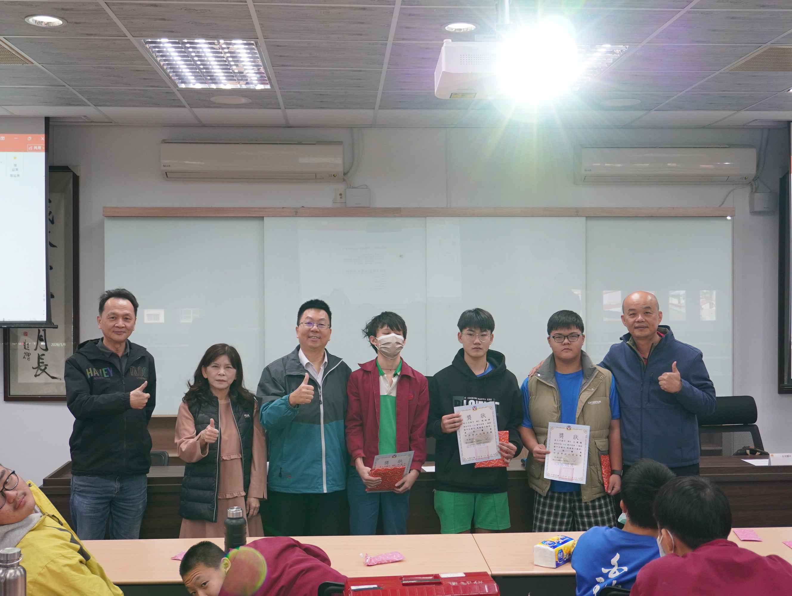 白河國中技藝班結業式